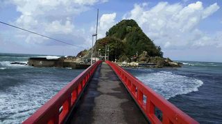 海の水がきれい