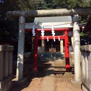 石神井池の南にある神社