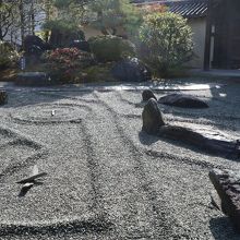 龍神を表した枯山水庭園「五大の庭」
