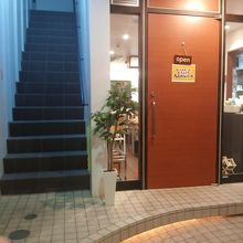 お店の入口