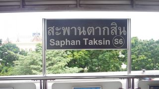 エクスプレスボート乗り場の駅です。