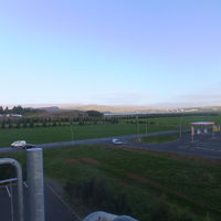 螺旋階段の上からの眺め