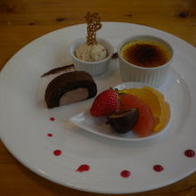 うどん屋さんのデザート