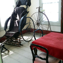 館内の展示です。