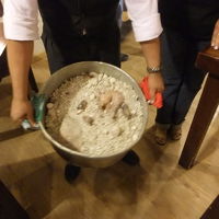 夕食　チキンの塩焼き