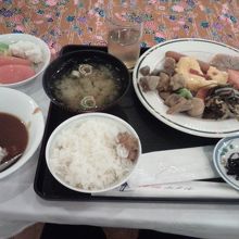 バイキング朝食