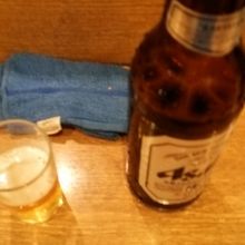 瓶ビール410円