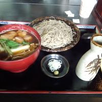 蕎麦匠房まくらぎにて