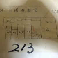 旅館側の間取りです。