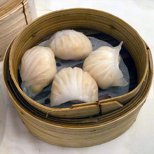 飲茶の定番「鮮蝦餃」