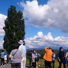 実際は、ツアーの人でいっぱいですが・・