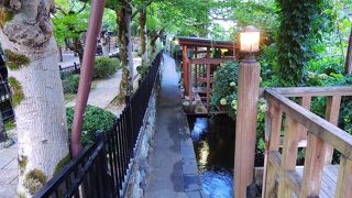 雰囲気のいい生活道路