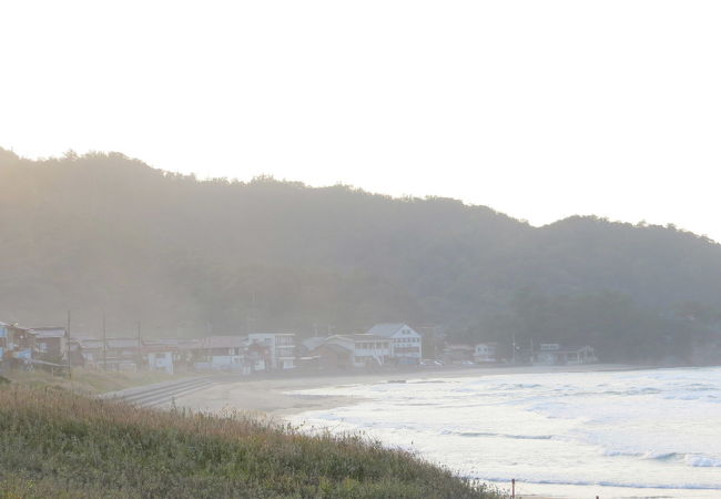 浦富海水浴場の一部