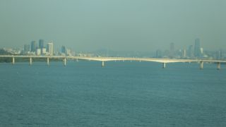 ソウル市内を流れる大きな川です。