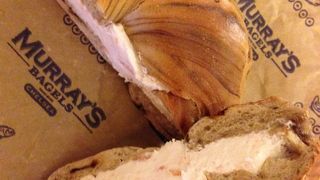 ベーグルが大きい