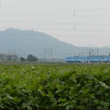 近江鉄道の電車