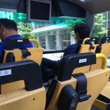 始発はガラガラだったのに。。。