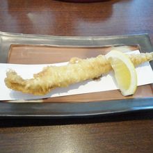 穴子は１本でホクホク