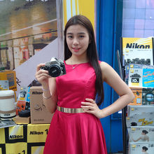 キャンギャルもいたよ