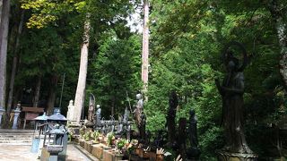 水を掛けてお参り