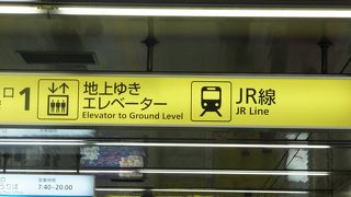 地下鉄半蔵門線とＪＲ総武線快速の乗り換え