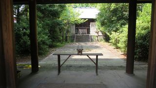 閑散とした大神宮