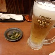 生ビールが150円