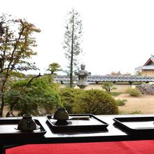 そとの眺め　塩田平を一望