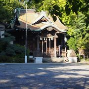 元住吉の静かな神社