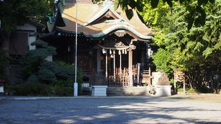 元住吉の静かな神社