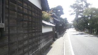 城下町の中心道