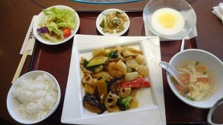 おいしい中華で満足。