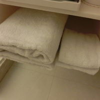 バスタオル、普通のタオルが2枚ずつ