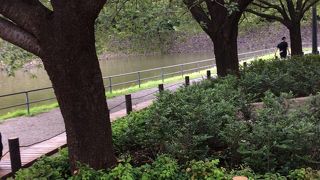 ランナーの休憩所