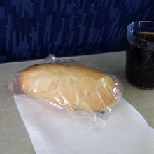 到着前の軽食です。