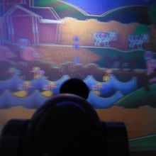 シューティングのシーン