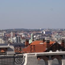 ブリュッセルの街並が見渡せます♪