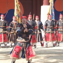 武芸24技の公演 