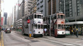 レトロな木造車両