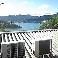 部屋の窓からの景色