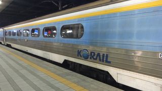 韓国国内各地を結ぶ列車です。
