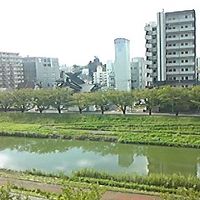 部屋の窓からの景色