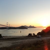 サンライズ糸山の裏手に下りると、天気が良ければ素晴らしい朝日