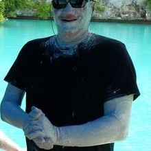 ミルキーウェイの泥を塗った参加者の一人。（笑）