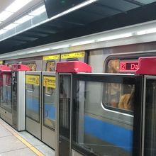 淡水信義線台北車駅