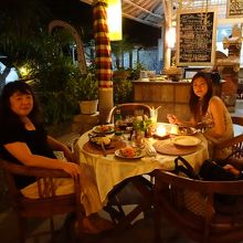 海がすぐそこなので昼間だとまた違う雰囲気かも