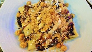 大きいクレープがおすすめです！