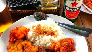 ナシチャンプルが美味しい！