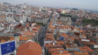 ポルトの街を一望