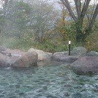 完全野天岩風呂は湯桧曽川もみながら入れて良かったです